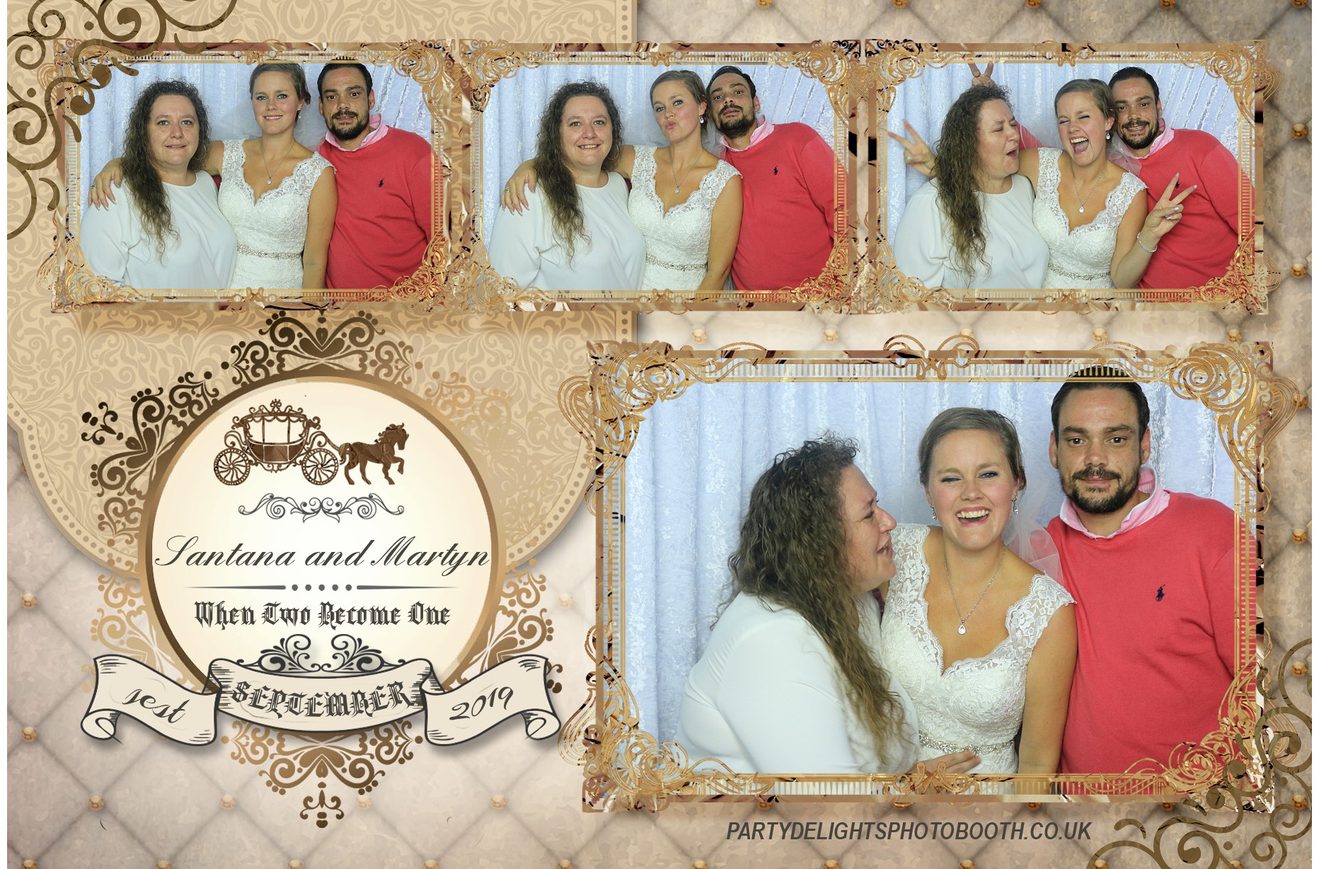 Martyn and Santana’s Wedding - Prints | View more photos from the event at gallery.partydelightsphotobooth.co.uk/u/PartyDelightsPhotoBooth/Martyn-and-Santana’s-Wedding-Prints